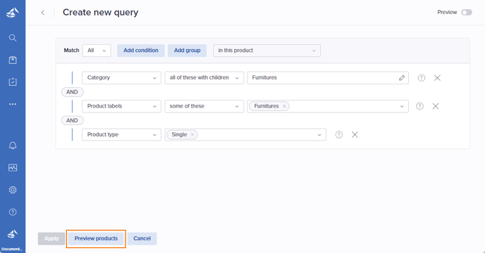 Using-Query-Builder_Preview-Products-Button