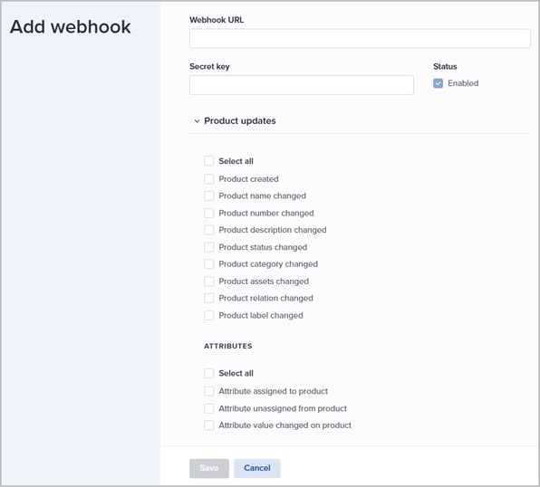 add a webhook