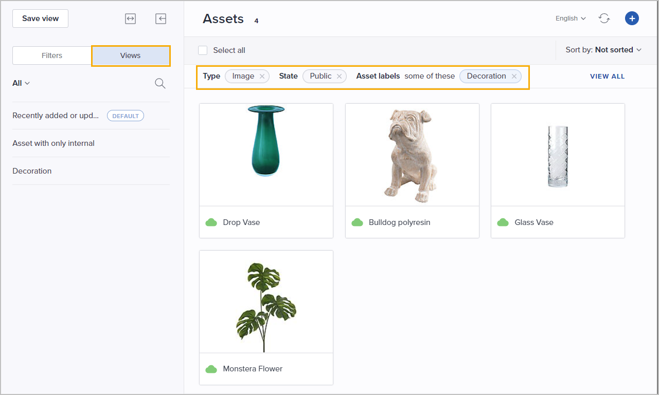 Assets overview